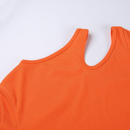 Fashion Hollow Long Sleeve Tops