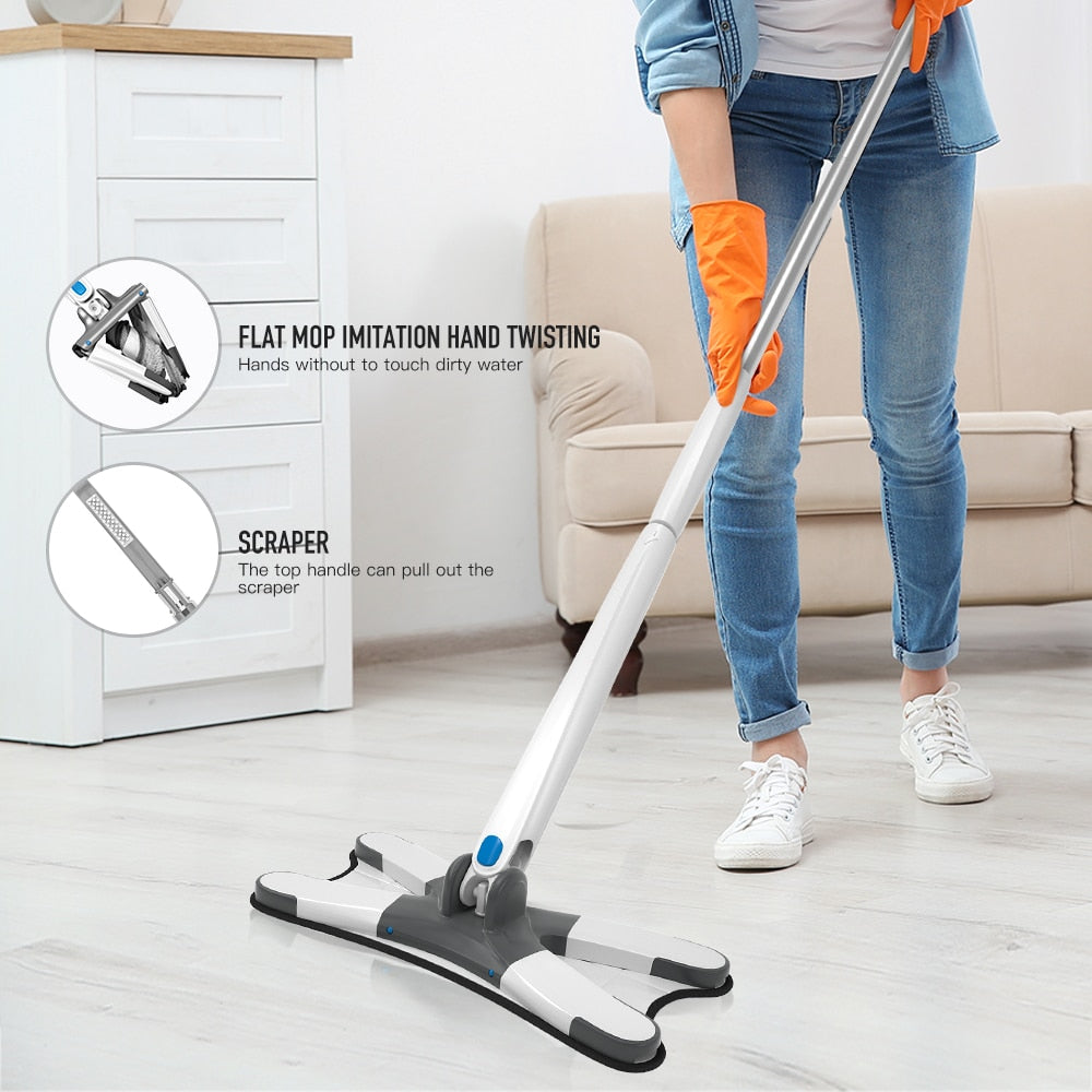 Floor Mop  Folding Pod - OZN Shopping