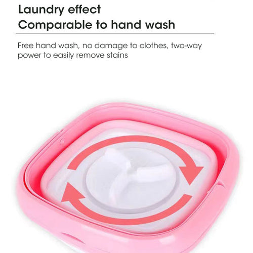 Travel Portable Folding Washing Machine