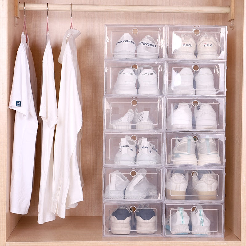 Shoes Storage 6pcs/Set Fold  Shoe Box