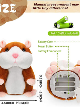 Cute Talking Hamster Toy Children's Best Friend