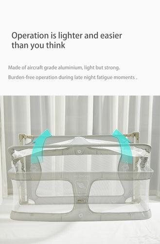 Baby Crib Bed Side