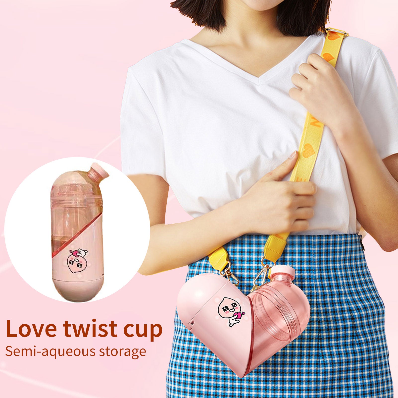 Heart Bottle Cup