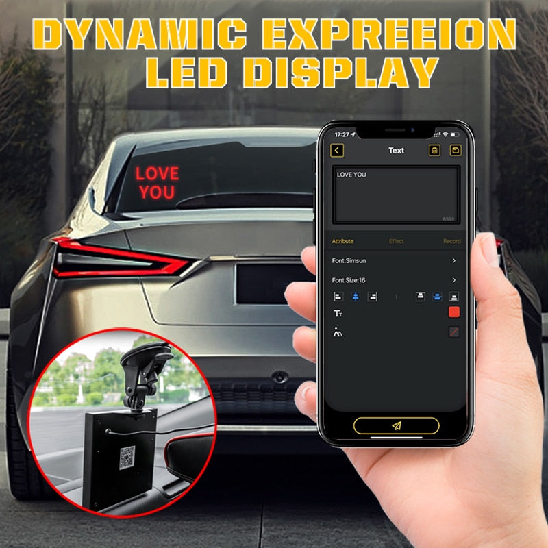 Car Signage LED Display Mobile App