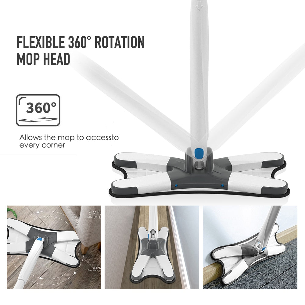 Floor Mop  Folding Pod - OZN Shopping