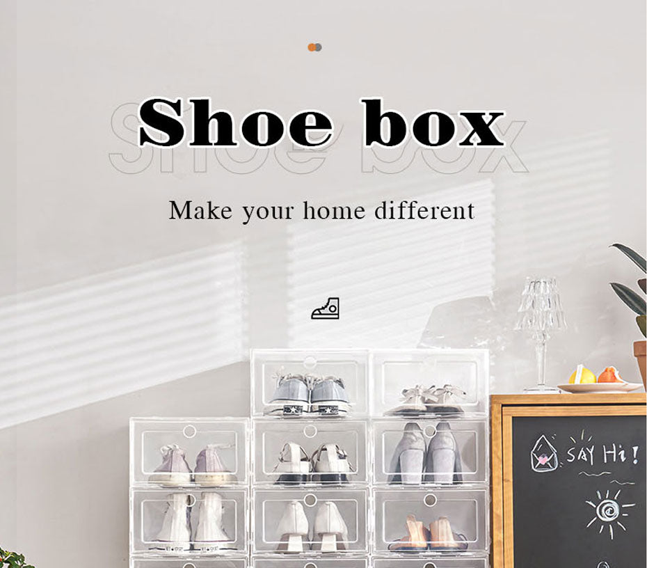 Shoes Storage 6pcs/Set Fold  Shoe Box