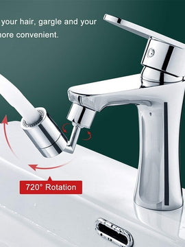 Rotating Faucet Extension Aerator Lavatory / Toilet