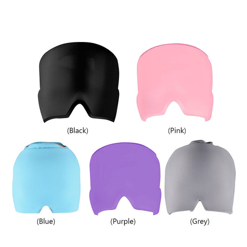 Gel Cold Headache Migraine Relief Cap Head Hat Massager