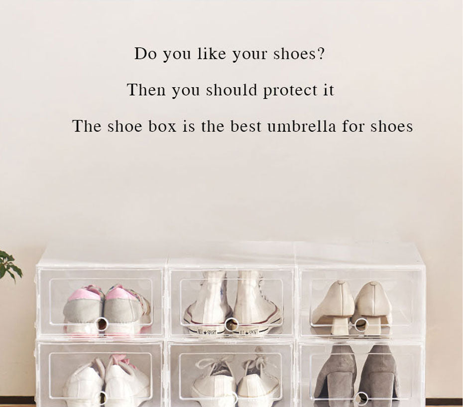 Shoes Storage 6pcs/Set Fold  Shoe Box