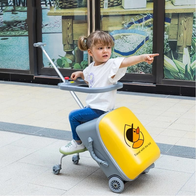 Lazy suitcase children's trolley case travel luggage