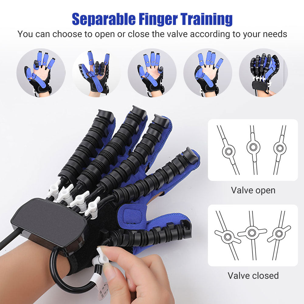 Hand Robot Gloves Massage Rehabilitation Therapy