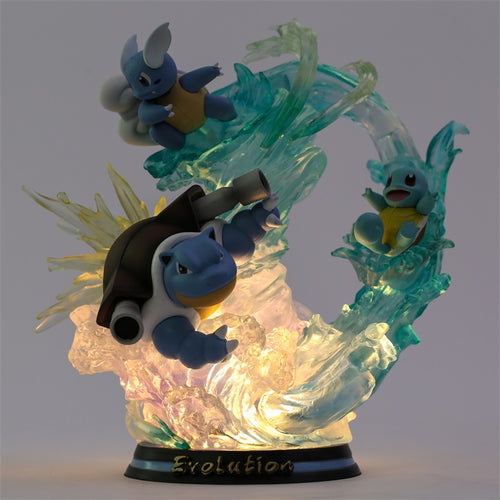 Pokemon Figure Collectible Model Toy with Light
