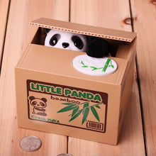 Load image into Gallery viewer, Smart Panda Box Money Bank
