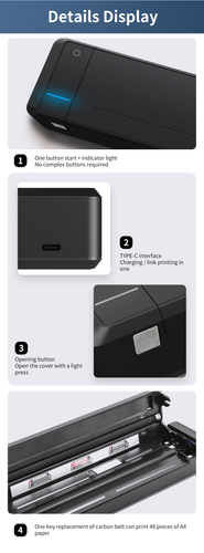 Bluetooth Portable Printer - OZN Shopping