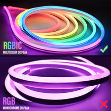 Load image into Gallery viewer, LED Neon Light with WIFI Neon Rope Light DIY Light Bar APP Control Music Sync TV Backlight Game Living Room Bedroom Decoration
