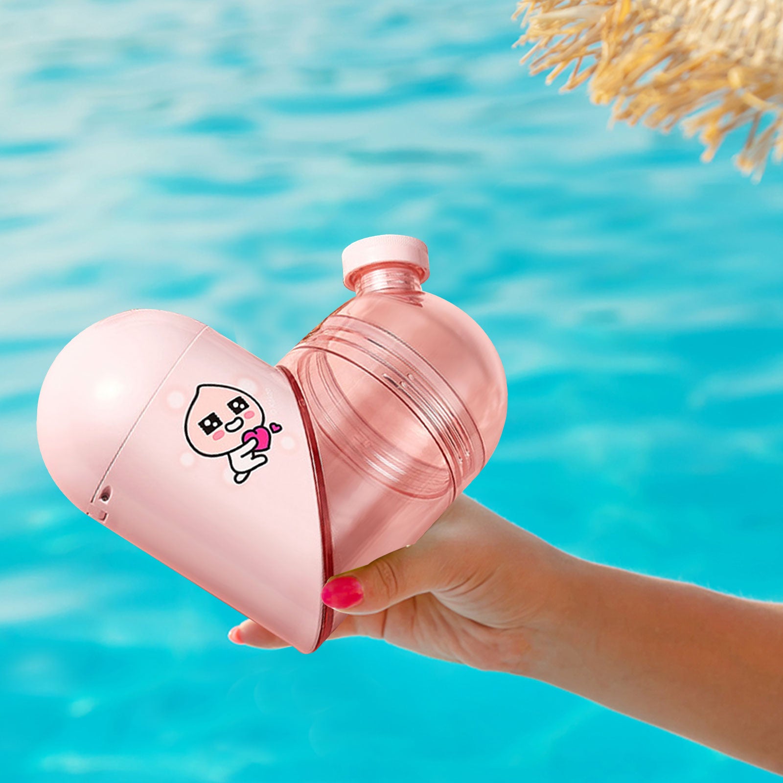 Heart Bottle Cup