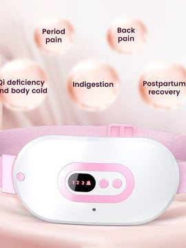 Period Belt Menstrual Pain Relief Abdomen Heating Massager