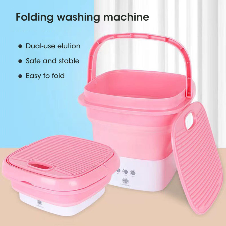 Travel Portable Folding Washing Machine