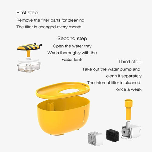 Pet Cat Water Fountain
