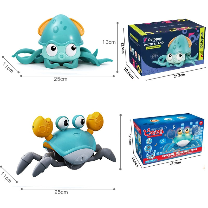 Crab Toys Musical Pet Toy