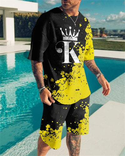 Summer Fashion Men Shirt & Short - OZN Shopping