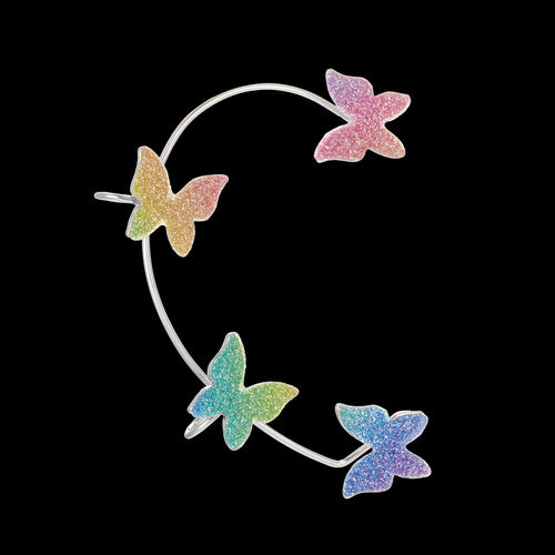 Sparkling Earings Butterfly Clips - OZN Shopping