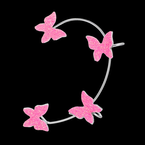 Sparkling Earings Butterfly Clips - OZN Shopping
