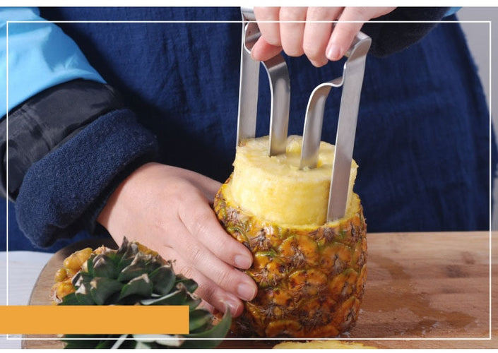 High Quality Stainless Steel Pineapple Corer Fruit Slicer Parer Cutter Kitchen Gadget Fruit Cutting Tool - OZN Shopping