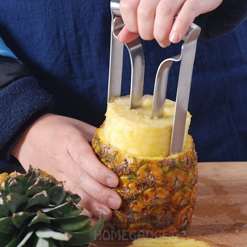 High Quality Stainless Steel Pineapple Corer Fruit Slicer Parer Cutter Kitchen Gadget Fruit Cutting Tool - OZN Shopping