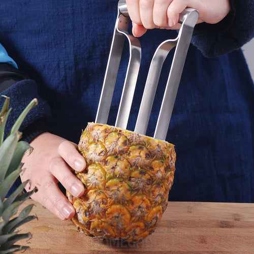 High Quality Stainless Steel Pineapple Corer Fruit Slicer Parer Cutter Kitchen Gadget Fruit Cutting Tool - OZN Shopping