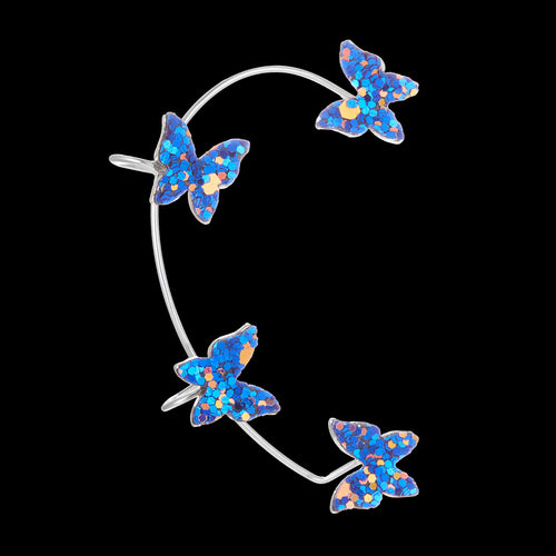 Sparkling Earings Butterfly Clips - OZN Shopping