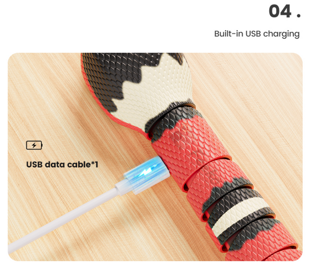 Smart Sensing Snake Cat Toys