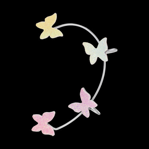 Sparkling Earings Butterfly Clips - OZN Shopping