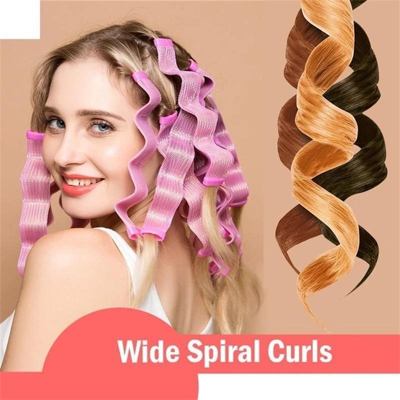 12 Water Ripple Curling Hairstyle Rollers Hair Color - OZN Shopping