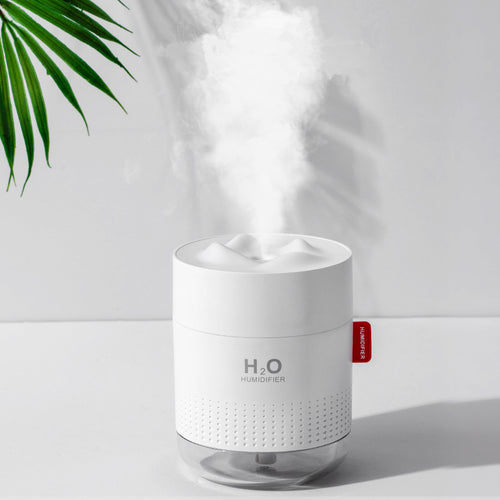 Portable Ultrasonic Humidifier 500ML Snow Mountain H2O USB Aroma Air Diffuser With Romantic Night Lamp Humidificador Difusor - OZN Shopping