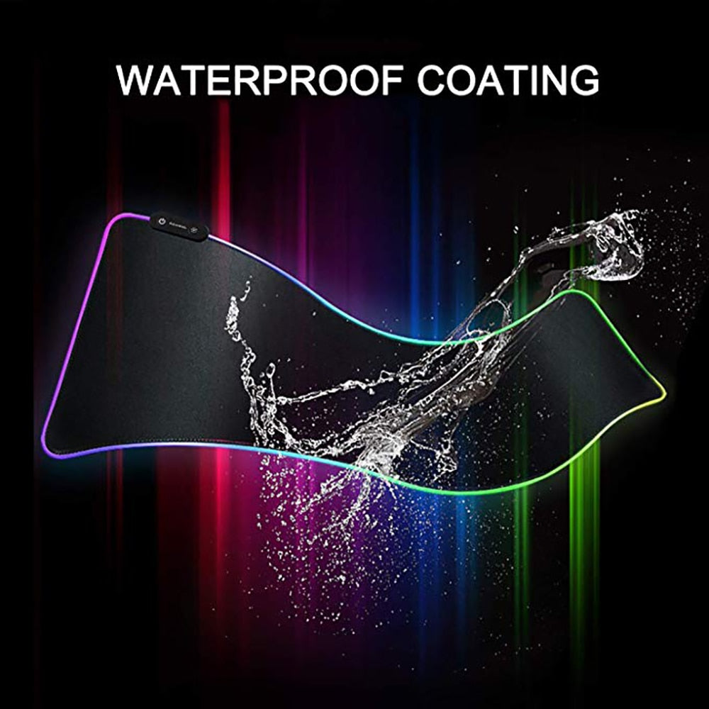 RGB Luminous Gaming Mouse Pad - OZN Shopping