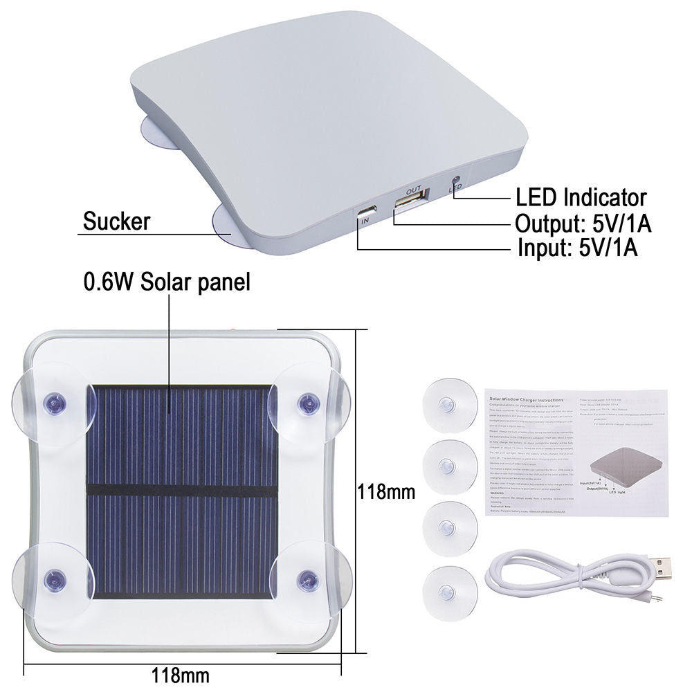 Portable Solar USB Charger - OZN Shopping