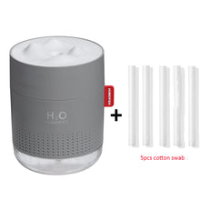 Load image into Gallery viewer, Portable Ultrasonic Humidifier 500ML Snow Mountain H2O USB Aroma Air Diffuser With Romantic Night Lamp Humidificador Difusor - OZN Shopping
